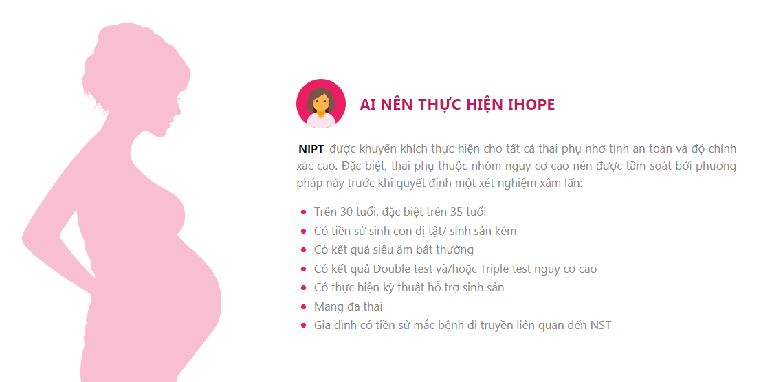 xét nghiệm sàng lọc trước sinh không sâm lấn