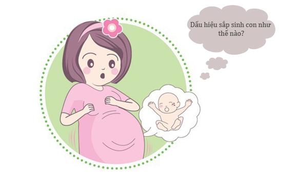 Những dấu hiệu sớm báo mẹ sắp sinh con